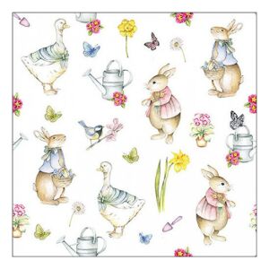 AMB.23319320 Easter Garden papírszalvéta 33x33cm,20db-os 142291041 - Szalvéta