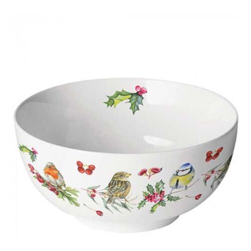 AMB.34819955 Birds in Winter porcelántál 6,5x14cm 142291087