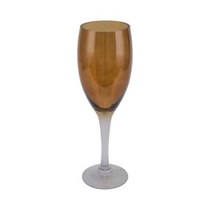 Geh.22404091 Borostyánszínű üvegkehely 13x13x40cm 142291137 - Pohár