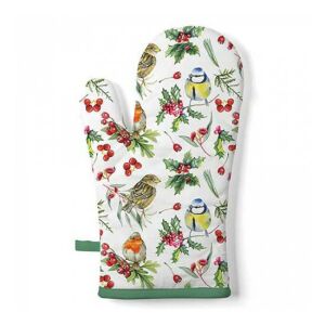 AMB.36419955 Birds in Winter edényfogó kesztyű 18x30cm, 100% pamut 142291170 - Konyhai eszköz