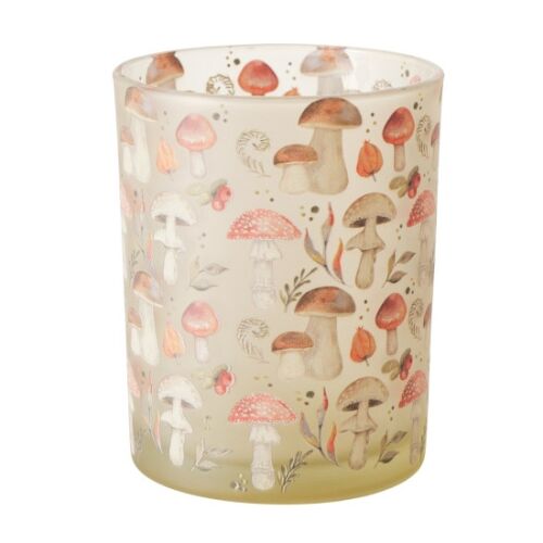 B.G.2069538 Gombás üveg mécsestartó 12x10cm, Wilow 142291176