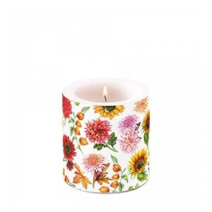 AMB.19219770 Autumn blooming átvilágítós gyertya 8x7,5cm 142291193 - Lakberendezés