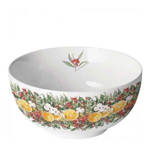 AMB.34819935 Winter Oranges porcelántál 6,5x14cm 142291196 - Tál