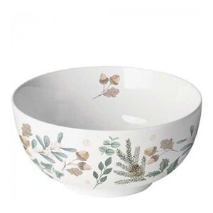 AMB.34819040 Collection of leaves porcelántál 6,5x14cm 142291206 - Tál