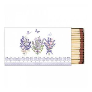 AMB.19519735 Lovely lavender white gyufa 6,5x11cm 142291237 - Gyufa