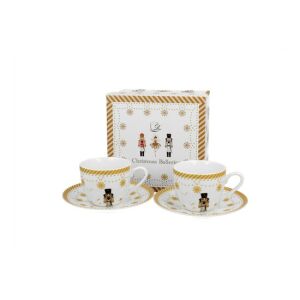 D.G.51179 Porceláncsésze+alj, 90ml, 2 személyes, dobozban, Christmas Ballerina 142291249 - Tálalás