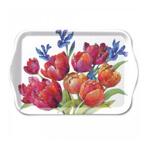 AMB.13719310 Tulips of joy műanyag kistálca 13x21cm 142291268 - Tálca