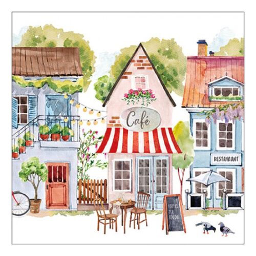 AMB.13319890 Cottages papírszalvéta 33x33cm, 20db-os 142291307