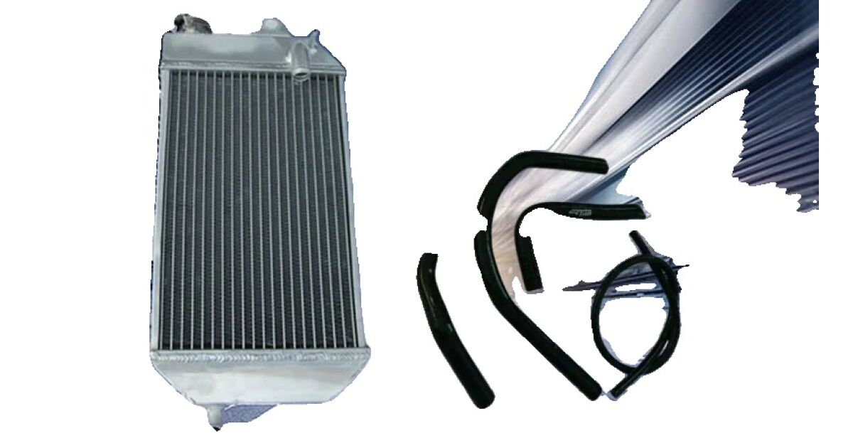 Yamaha Banshee 350 alumínium radiátor, tartós konstrukció, fokozott ...