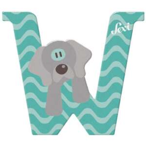 Sevi Fa Betű - Állatos Motívum - Zöld - W