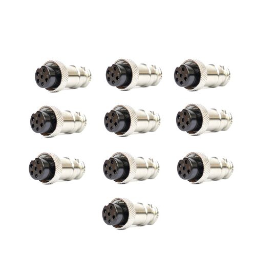 Paket Ersatzstecker für Mikrofon mit 6 Pins, 10 Stück 142321324