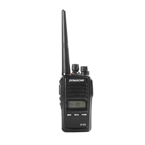 PMR PNI Dynascan R-58 tragbarer Radiosender, 446 MHz, 0,5 W, 8CH, CTCSS, DCS, FM-Radio, programmierbar, wasserdicht IP67 142958643