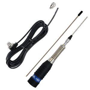 CB PNI ML160 Antennenpaket, 145 cm und Anschlusskabel PNI T601 mit einer Länge von 4 Metern zur Montage auf einem festen Träger 142958019 - Radios