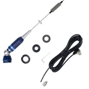 Pakiet anteny CB PNI ML75 i kabel montażowy PNI T601, długość 75cm, 26-28MHz, 300W, składany, 142958063 - Radio