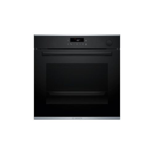 Bosch HRG272EB3 Önállóan beépíthető sütő AddedSteam gőzfunkcióval - Serie4 - fekete - 71 l sütőtér - 8 funkció - 3D hőlégbefúvás - Energiaosztály: A+ - Pirolitikus öntisztítás - AirFry sütési mód  - AutoPilot15- teleszkópos sütősín 142325262
