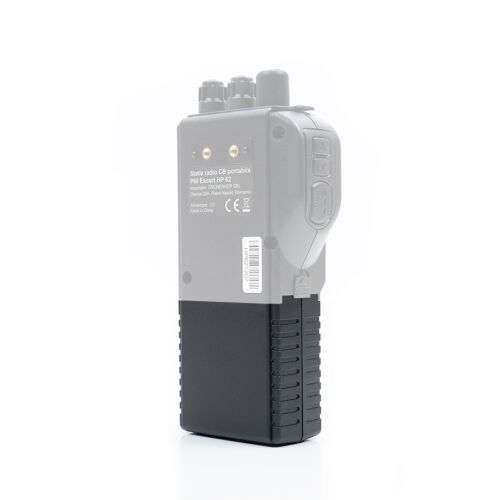 PNI Escort HP 62 mit AA Batteriehalter befestigt