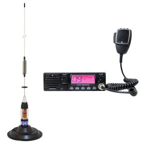 Zestaw stacji radiowej CB TTi TCB-900 EVO + antena CB PNI ML70, długość 70cm 142326812 - Radio