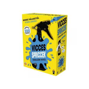 Kutija obiteljske igre kviza Vicces Spriccek - Igračka