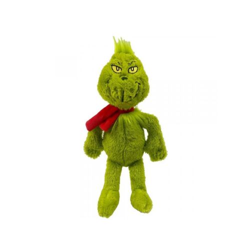 Grincs plüss figura sállal, 30 cm. Puha Grincs baba gyerekeknek. - Kensho
