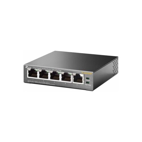 TP-Link TL-SF1005P 5 portos asztali switch 4 PoE porttal