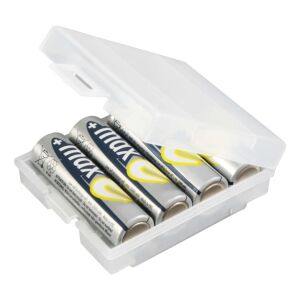 Ansmann újratölthető elem tároló doboz (4 db tárolására alkalmas) 142359263 - Ansmann