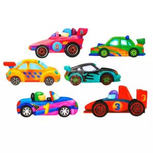 Neobojani magneti za hladnjak trkaći automobili, DIY zanatski set - OEM