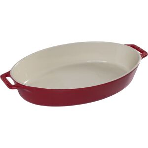 Staub Ceramique 37cm Ovális Sütőedény - Piros 142366691 - Staub