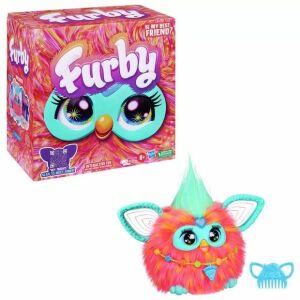 Hasbro Furby korall színű interaktív játék (Angol nyelv) 142366822 - Hasbro