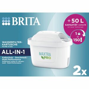 Brita Maxtra PRO ALL-IN-1 vízszűrő betét, egy darabos közeli kép - Brita