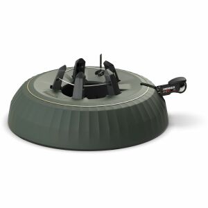 Krinner X-440 Deluxe karácsonyfa talp víztartállyal, ferde nézet - Karácsonyfa talp