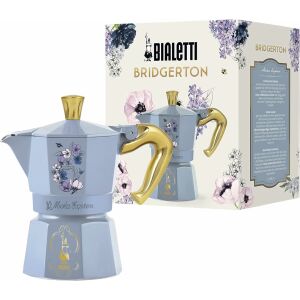 Bialetti Bridgerton 3 személyes Kotyogós kávéfőző - Kék, csomagolással - Bialetti