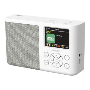 Kenwood CR-M33DAB Bluetooth hordozható FM Zsebrádió - Fehér