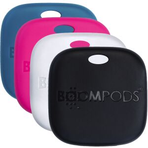 Boompods Boomtag Rechargeable Okos nyomkövető Apple Find My támogatással - Többszínű (4 darabos) 142369426 - Boompods