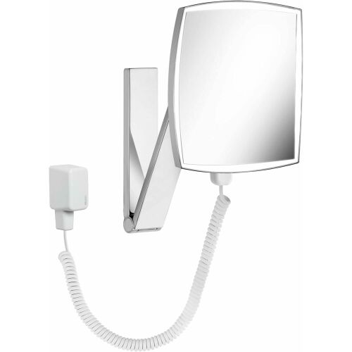 Keuco 17613019001 iLook Fali Kozmetikai Sminktükör 20 x 20 cm - Ezüst 142369851