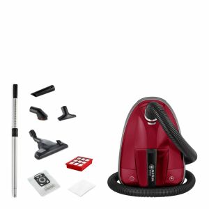 Nilfisk 13E08A2 Vezetékes porzsákos porszívó 450W - Piros/Fekete 143733041 - Nilfisk