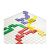 Színes Blokus darabok