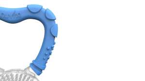 Nuvita Rágóka fogantyúval #kék