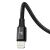 Baseus CAMLT-SC01 USB-C apa - MicroUSB/Lightning/USB C apa iPhone töltőkábel - Fekete(1,5m) 142384909