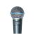 Közelkép a Shure BETA 58A Dinamikus Mikrofon rácsáról