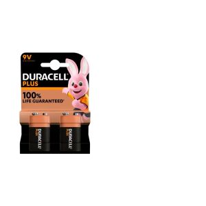 Duracell Plus 6LR61 9V riasztóelem (2db/csomag) 142387045 - Duracell Elem