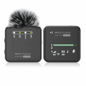 MyStudio Wireless 2,4GHz Mic Uno Csiptetős Mikrofon készlet 2db