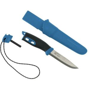 Morakniv Companion Spark Túrakés 223mm + Tűzgyújtó - Kék 142389468 - Morakniv