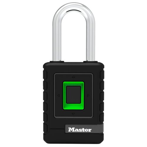 Master Lock 4901EURDLHCC Ujjlenyomat olvasós Biztonsági Lakat - Fekete 142392268