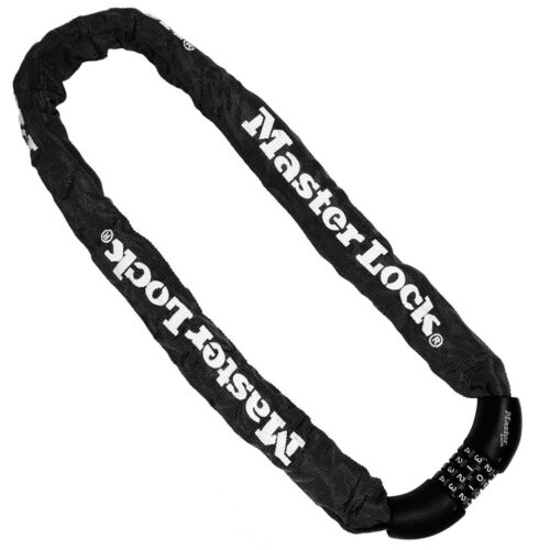 Master Lock 8392EURDPRO Számzáras Kerékpár Zár 8mm - Fekete 142392351