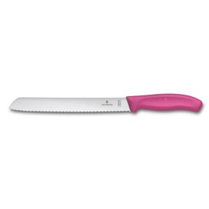 Victorinox V-6.86 36.21L5B Kenyérvágó kés 21cm - Rózsaszín 142392986 - Victorinox