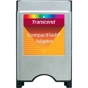 Transcend PCMCIA Compact Flash CF Kártyaolvasó 142401935 - Külső kártyaolvasó