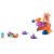 Magic Box T-Racers Cápatámadás játékszett autóval, figurával és cápa témájú kiegészítőkkel
