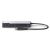 Alogic UCFUUA-SGR 4 portos USB-C - USB-A Hub, felülnézet