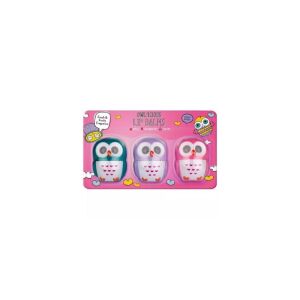 Baglyisztikus 3 darabos hidratáló ajakbalzsam készlet