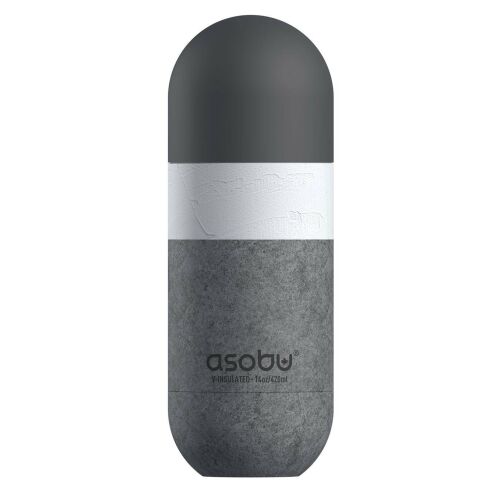 Asobu Orb 460ml Termosz kulacs + bögre - Szürke